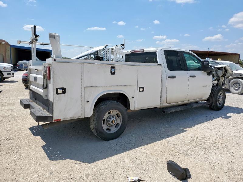 1GB2WLE77MF267254 - 2021 CHEVROLET SILVERADO C2500 HEAVY DUTY WHITE photo 3