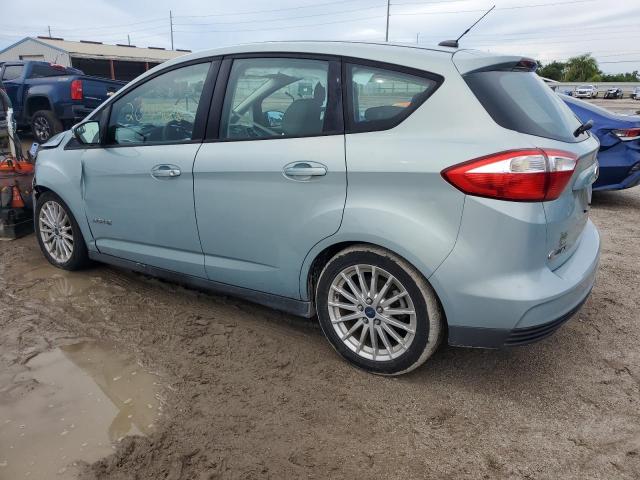 1FADP5AU4DL544314 - 2013 FORD C-MAX SE TURQUOISE photo 2