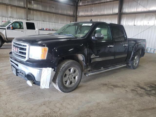 3GTP2VE73DG235182 - 2013 GMC SIERRA K1500 SLE BLACK photo 1