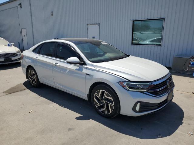 3VWGM7BU4NM026680 - 2022 VOLKSWAGEN JETTA SEL WHITE photo 4