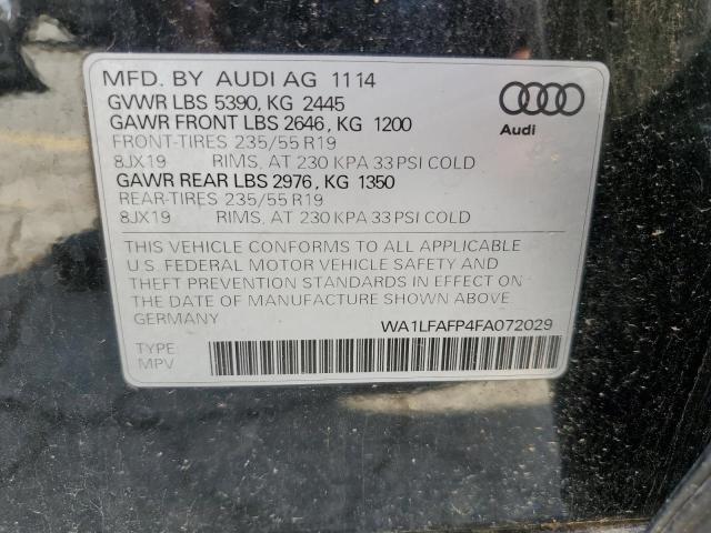 WA1LFAFP4FA072029 - 2015 AUDI Q5 PREMIUM PLUS BLACK photo 25