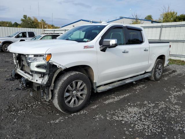 2GCUDGED0N1513822 - 2022 CHEVROLET SILVERADO K1500 LTZ WHITE photo 1