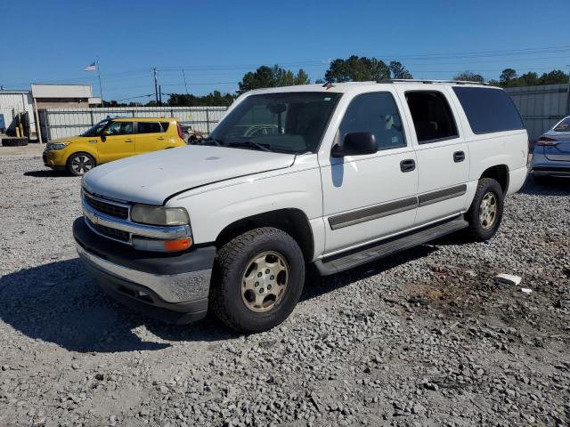 3GNEC16Z85G196692 - 2005 CHEVROLET SUBURBAN C1500 WHITE photo 1