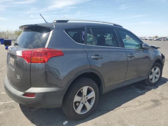 2T3RFREV9EW164428 - 2014 TOYOTA RAV4 XLE GRAY photo 3