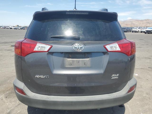 2T3RFREV9EW164428 - 2014 TOYOTA RAV4 XLE GRAY photo 6