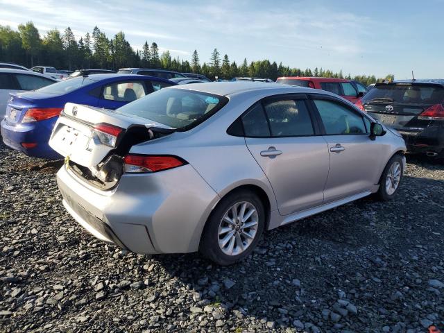 5YFBPRBE2LP046859 - 2020 TOYOTA COROLLA LE Gümüş foto 3