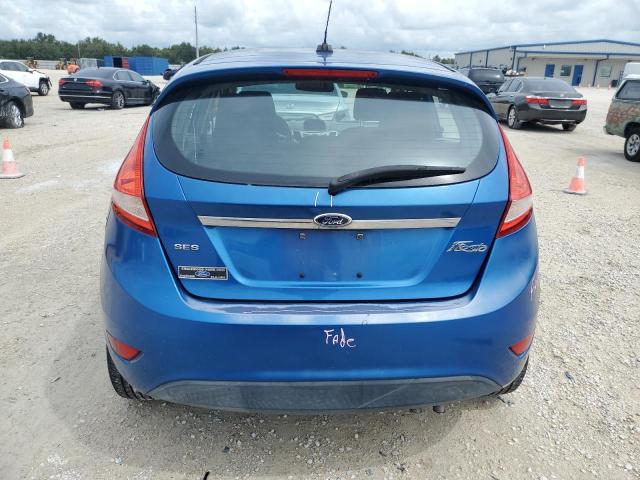 3FADP4FJ6BM129113 - 2011 FORD FIESTA SES BLUE photo 6