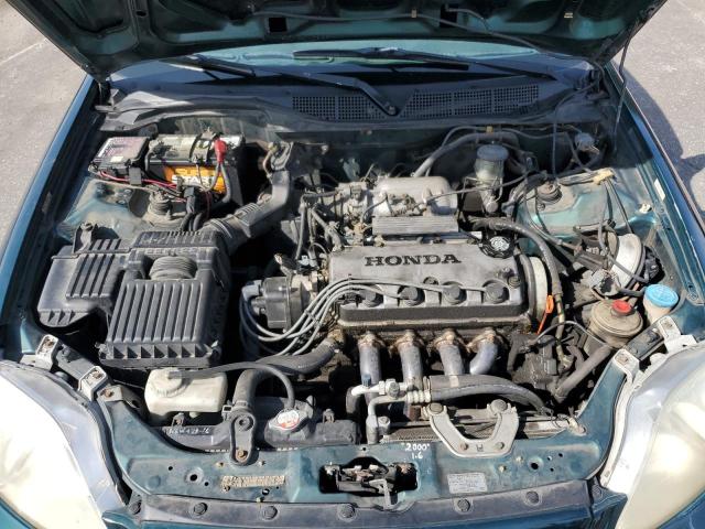 1HGEJ8249YL065409 - 2000 HONDA CIVIC EX GREEN photo 11