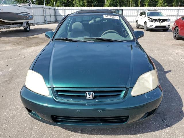 1HGEJ8249YL065409 - 2000 HONDA CIVIC EX GREEN photo 5
