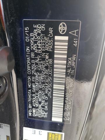 JTKJF5C75FJ007188 - 2015 TOYOTA SCION TC შავი ფოტო 12