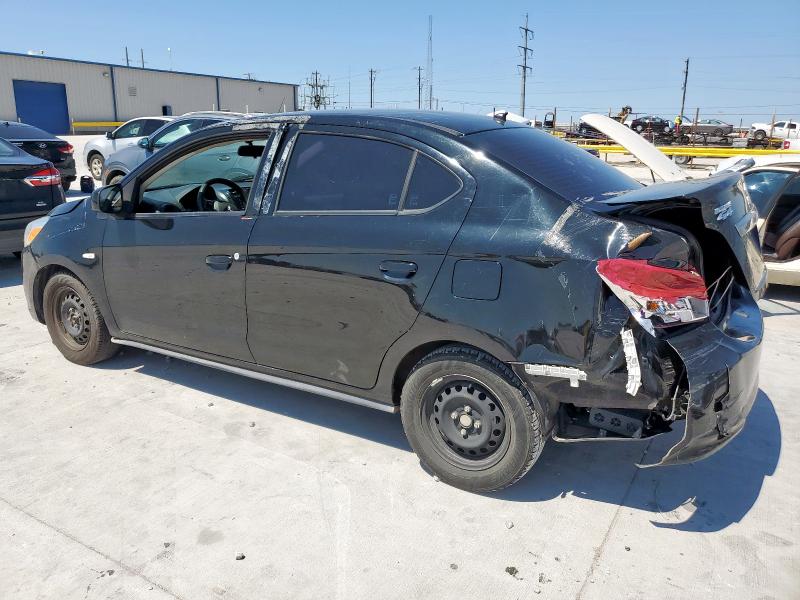 ML32F3FJ6LHF09353 - 2020 MITSUBISHI MIRAGE G4 ES BLACK photo 2