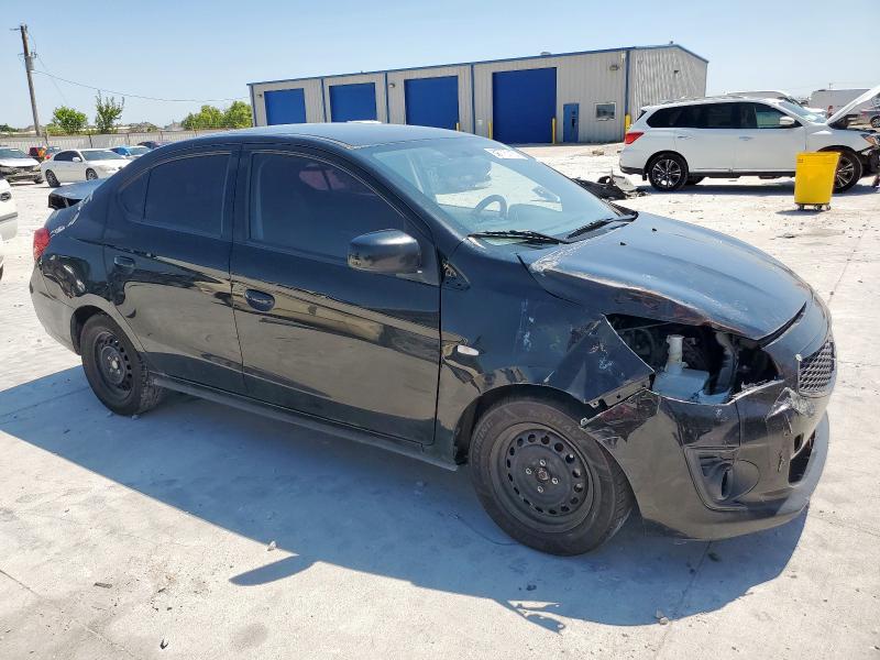 ML32F3FJ6LHF09353 - 2020 MITSUBISHI MIRAGE G4 ES BLACK photo 4