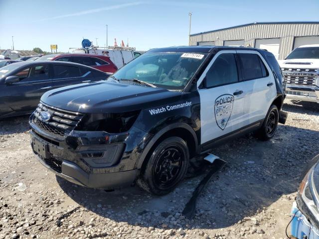1FM5K8AR4JGB58549 - 2018 FORD EXPLORER POLICE INTERCEPTOR Qara foto 1