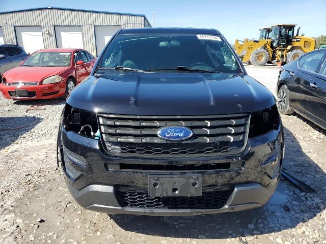 1FM5K8AR4JGB58549 - 2018 FORD EXPLORER POLICE INTERCEPTOR Qara foto 5