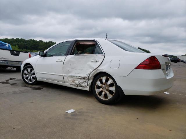 1HGCM56777A202360 - 2007 HONDA ACCORD EX Ақ фото 2