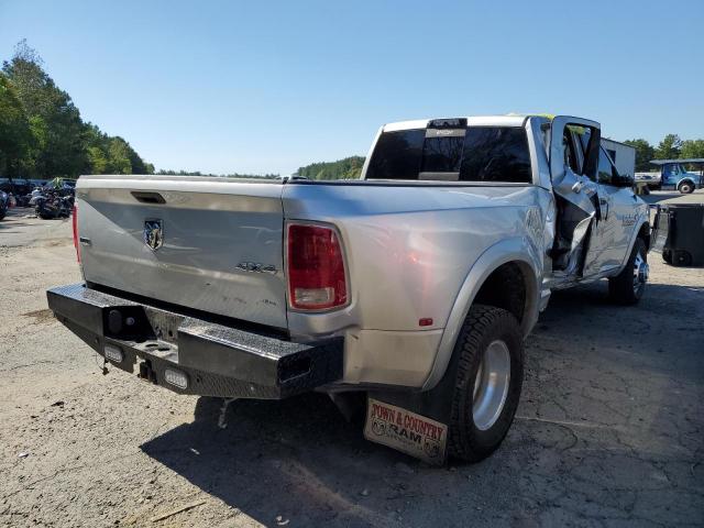 3C63RRJL3JG422493 - 2018 RAM 3500 LARAMIE SILVER photo 3