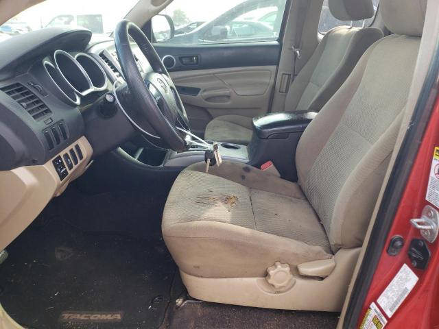 5TFTX4CN3CX017961 - 2012 TOYOTA TACOMA ACCESS CAB წითელი ფოტო 7
