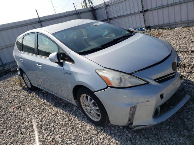 JTDZN3EU3C3158258 - 2012 TOYOTA PRIUS V SILVER photo 4