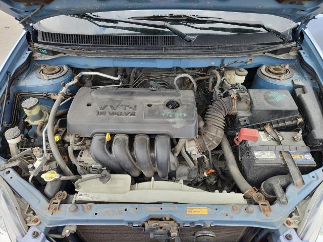 2T1KR30E78C697146 - 2008 TOYOTA COROLLA MA XR BLUE photo 11