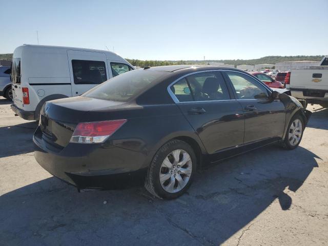 1HGCP26858A004084 - 2008 HONDA ACCORD EXL BLACK photo 3