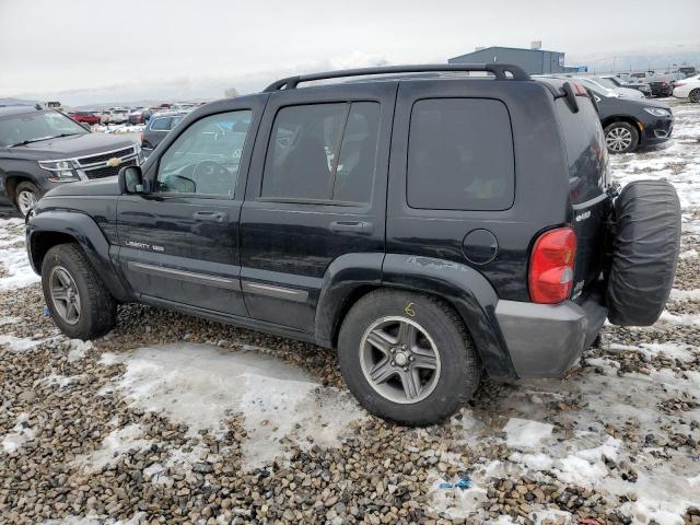 1J4GL48K14W209828 - 2004 JEEP LIBERTY SPORT BLACK photo 2