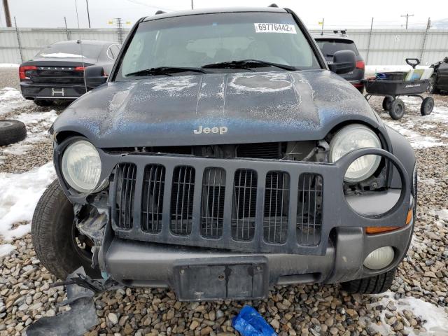 1J4GL48K14W209828 - 2004 JEEP LIBERTY SPORT BLACK photo 5