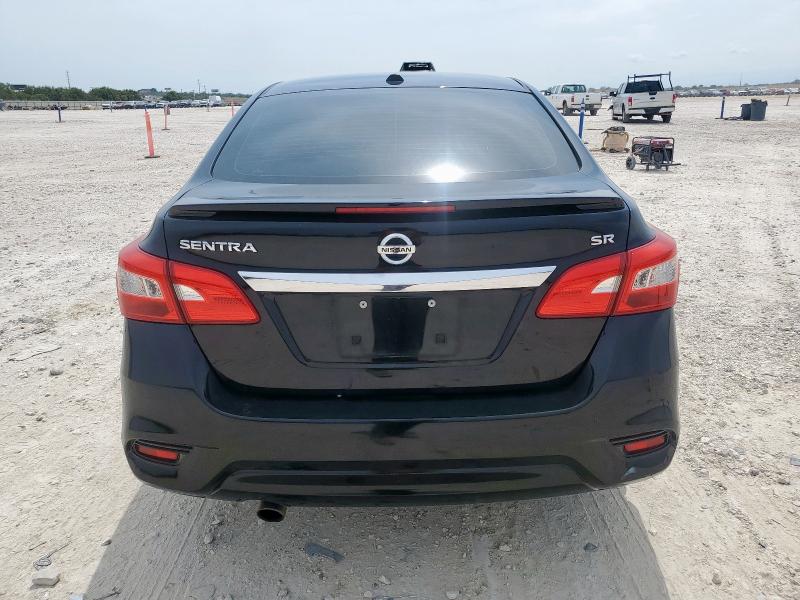 3N1AB7AP7JY320378 - 2018 NISSAN SENTRA S შავი ფოტო 6