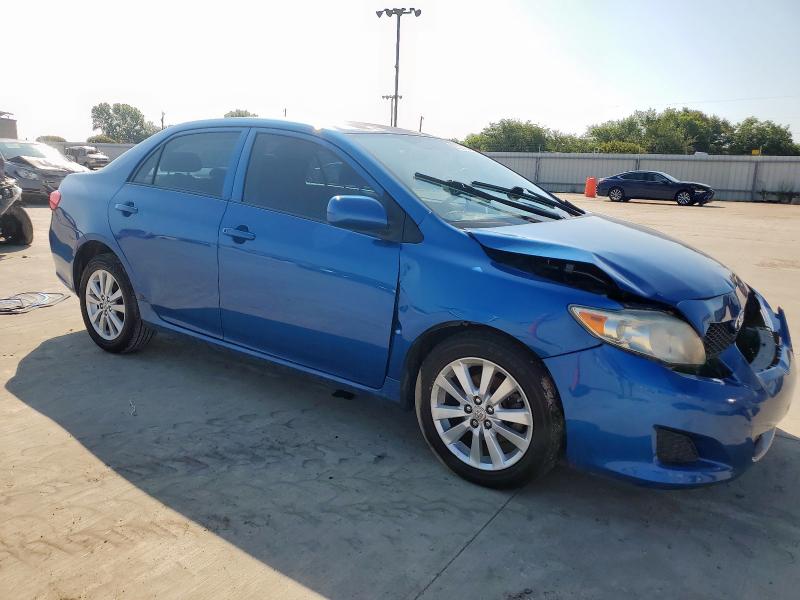 1NXBU40E79Z070158 - 2009 TOYOTA COROLLA BASE Mavi foto 4