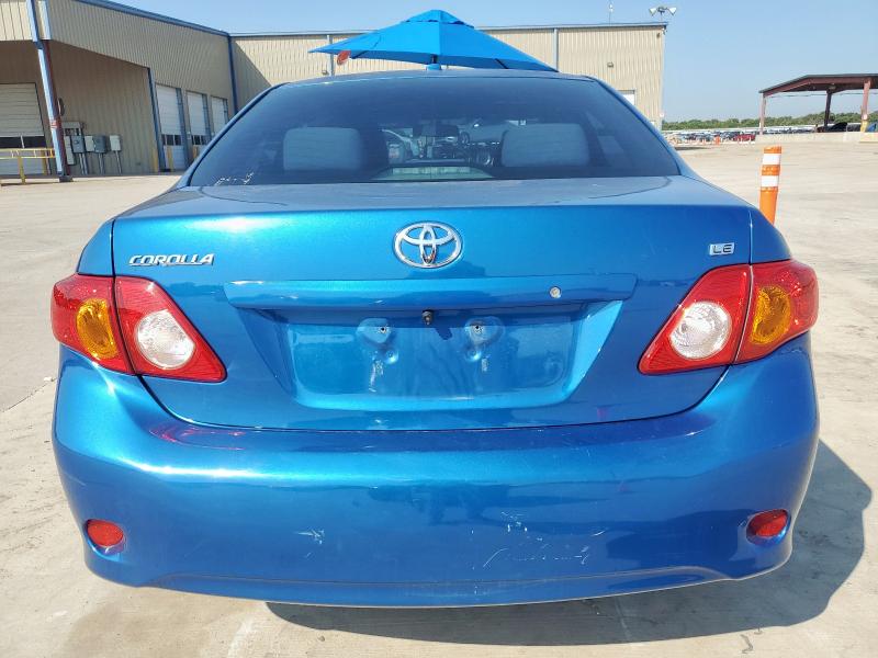 1NXBU40E79Z070158 - 2009 TOYOTA COROLLA BASE Mavi foto 6