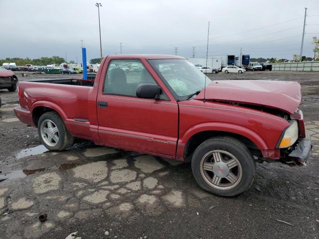 1GTCS1448X8526933 - 1999 GMC SONOMA RED photo 4