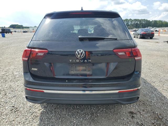 3VV1B7AX8NM171510 - 2022 VOLKSWAGEN TIGUAN S 黑色 照片 6