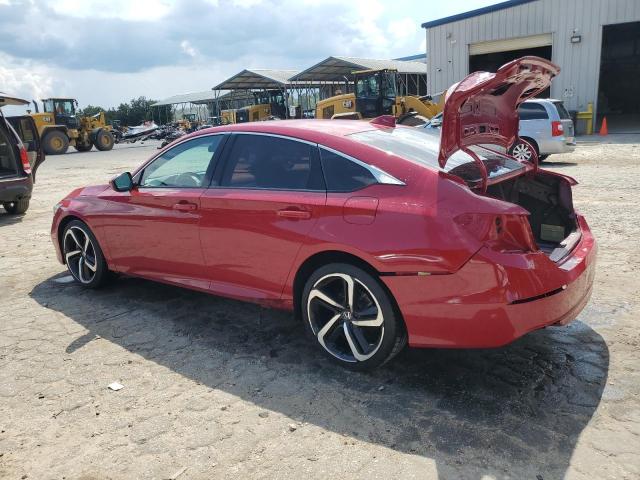 1HGCV1F31JA156566 - 2018 HONDA ACCORD SPORT 红色 照片 2