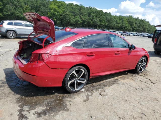1HGCV1F31JA156566 - 2018 HONDA ACCORD SPORT 红色 照片 3