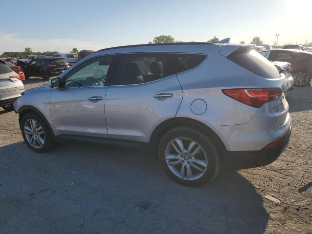 5XYZWDLA0EG206843 - 2014 HYUNDAI SANTA FE S SILVER photo 2