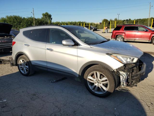 5XYZWDLA0EG206843 - 2014 HYUNDAI SANTA FE S SILVER photo 4