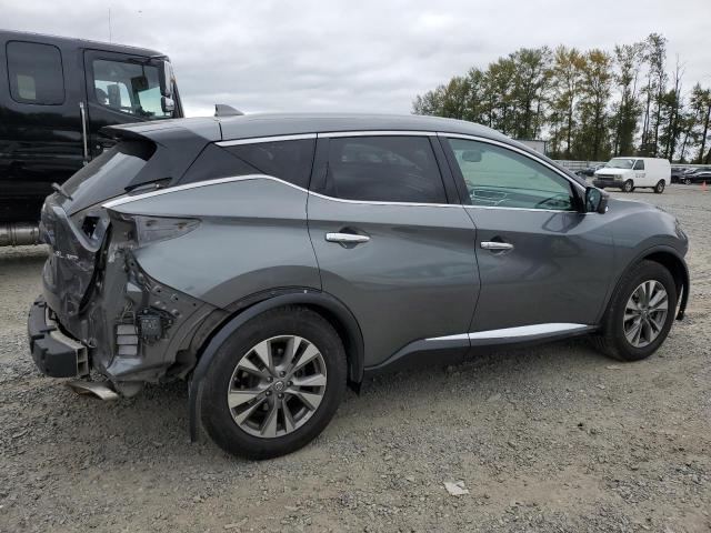 5N1AZ2MH3JN162078 - 2018 NISSAN MURANO S GRAY photo 3