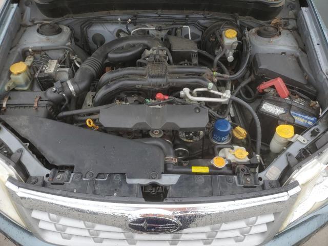 JF2SHADC9BH751325 - 2011 SUBARU FORESTER 2.5X PREMIUM BLUE photo 12