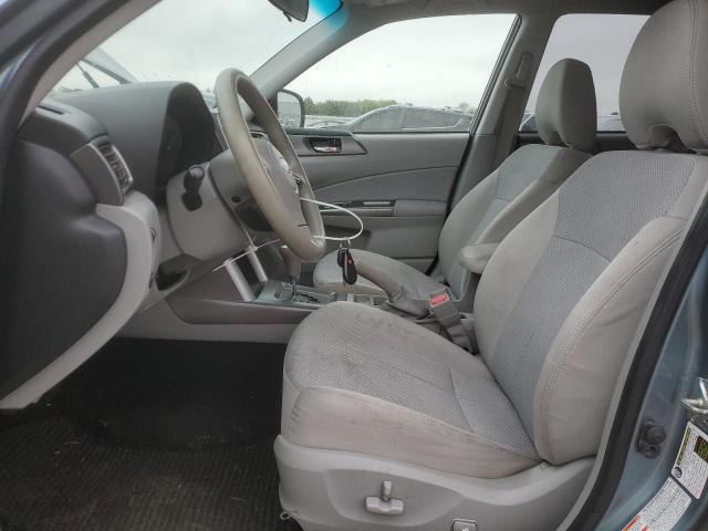 JF2SHADC9BH751325 - 2011 SUBARU FORESTER 2.5X PREMIUM BLUE photo 7
