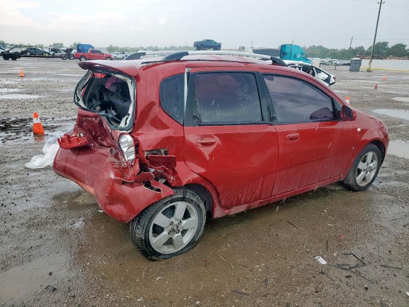 KL1TD66608B002970 - 2008 CHEVROLET AVEO BASE BURGUNDY photo 3