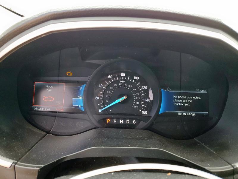 2FMPK3G97MBA15903 - 2021 FORD EDGE SE GRAY photo 9