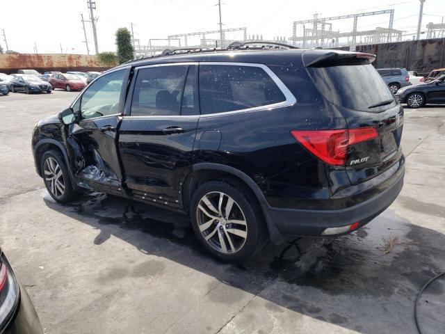 5FNYF5H53HB000781 - 2017 HONDA PILOT EXL BLACK photo 2