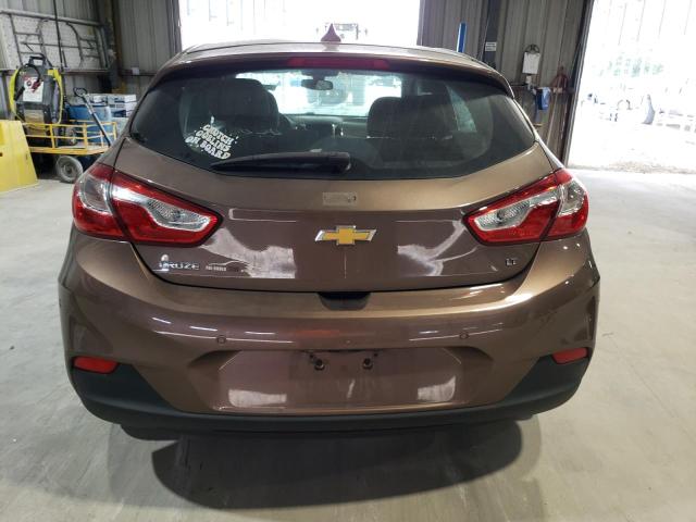 3G1BE6SMXKS601742 - 2019 CHEVROLET CRUZE LT ყავისფერი ფოტო 6