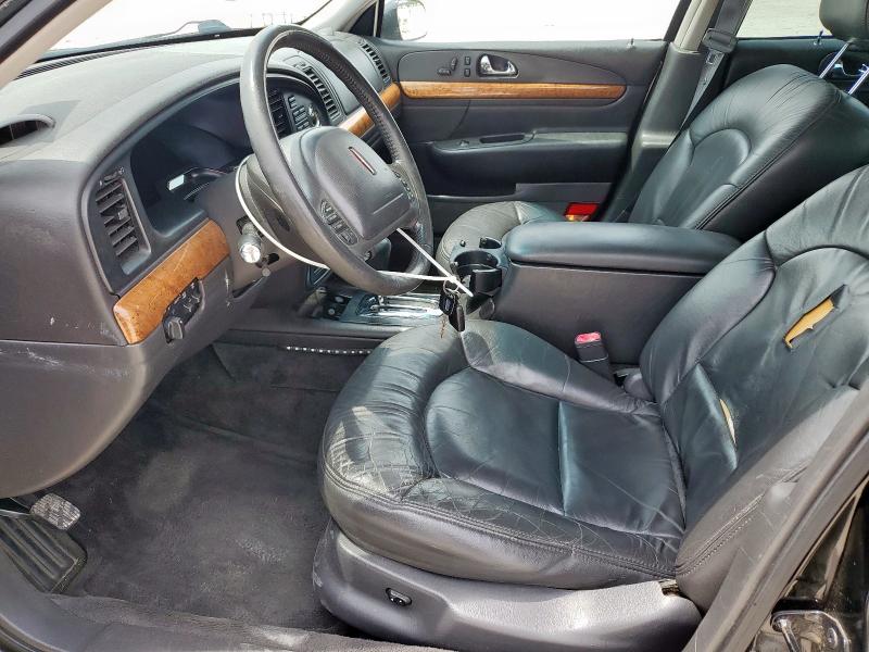 1LNHM97V9XY634170 - 1999 LINCOLN CONTINENTA შავი ფოტო 7