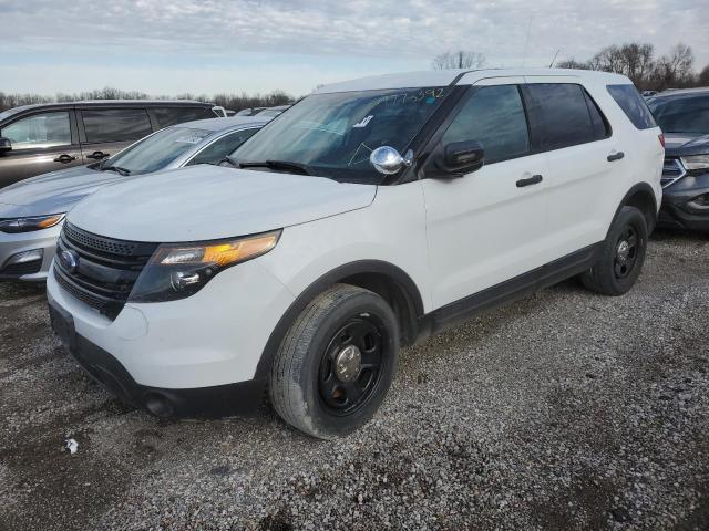 1FM5K8AR8EGB74615 - 2014 FORD EXPLORER POLICE INTERCEPTOR WHITE photo 1