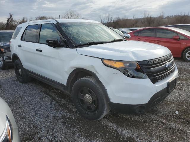 1FM5K8AR8EGB74615 - 2014 FORD EXPLORER POLICE INTERCEPTOR WHITE photo 4