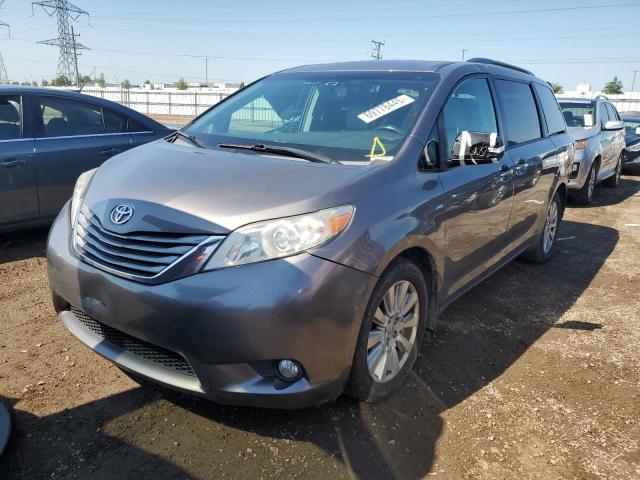 2017 TOYOTA SIENNA XLE, 