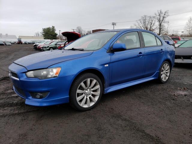 JA32U8FWXAU025634 - 2010 MITSUBISHI LANCER GTS BLUE photo 1