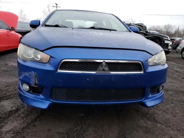 JA32U8FWXAU025634 - 2010 MITSUBISHI LANCER GTS BLUE photo 5