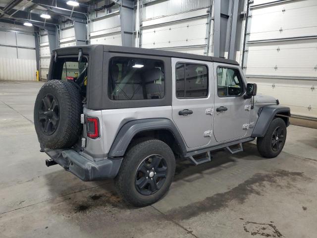 1C4HJXDN2KW624610 - 2019 JEEP WRANGLER U SPORT Gümüş fotoğraf 3