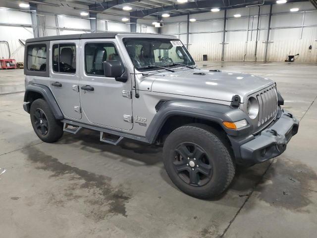 1C4HJXDN2KW624610 - 2019 JEEP WRANGLER U SPORT Gümüş fotoğraf 4